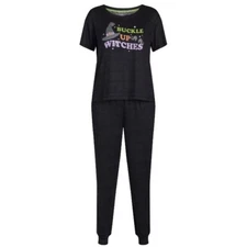 Way To Celebrate Womens Halloween 2 Piece Pajama Set 3X 22W-24W New with Tags