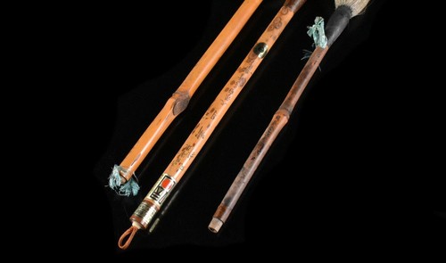 A8611: XF Japanese Wooden Bamboo WRITING BRUSH Bundle sale Calligraphy tool. - Picture 10 of 12