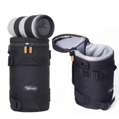 Camera Lens Bag Case Insert Cover For Canon Nikon 18-135mm 24-70mm 70-200mm 50mm - Image 1 of 4