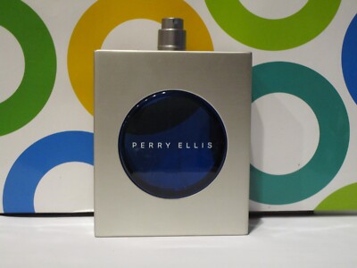 PERRY ELLIS ~ COBALT EAU DE TOILETTE SPRAY ~ 3.4 OZ NO TOP CAP