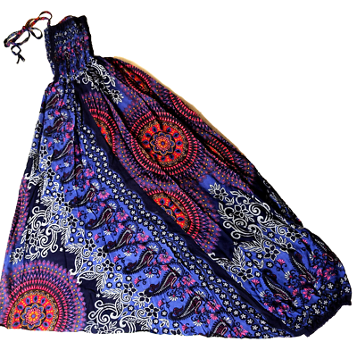 #ad #ad Harem Pant Two Ways Smocking Strap Unisex Afghani Ali Baba Aladdin Festival Yoga $23.00