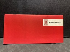 ORIGINAL CAR DEALER BROCHURE VINTAGE 1960 ROLLS ROYCE & BENTLEY ALL MODELS