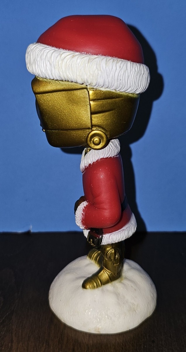Star Wars C-3PO As Santa Claus Bobblehead Bobbler Christmas FUNKO