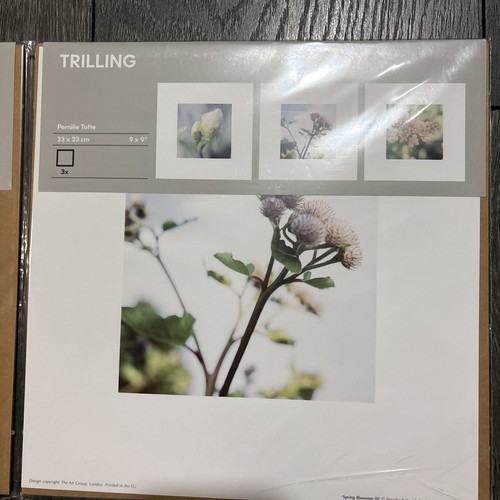 IKEA TRILLING Floral Print Sets 9 x 9" NEW & SEALED - 9 Total Prints - Picture 11 of 11