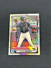 2024 Bowman Draft ADRIEL RADNEY Chrome Refractor #BDC-136 Arizona Diamondbacks