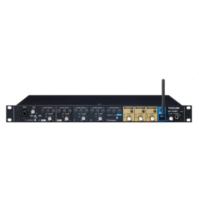 TASCAM MZ-123BT 3-channel Rackmount Multizone Mixer MZ123BT