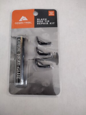 8 64 fishing pole tip Fuji SBCFRK4C Heavy Duty Rod Repair Kit Frosted Gray almost instant repair. 9KM DWLIFE Fishing Rod Tip