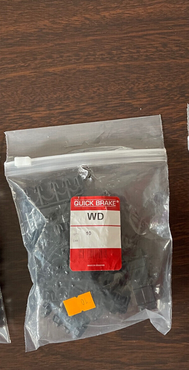 10x Multi Plastic Brake Line Pipe Mounting Holder Clips 5mm 8mm 3/16” 5