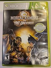 Mortal Kombat VS DC Universe Microsoft Xbox 360 Complete W Manual NM 2008