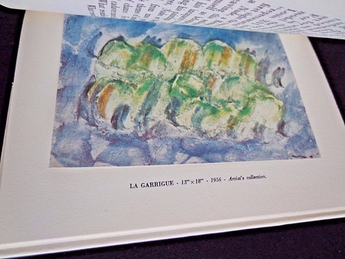 Fautrier by Michel Ragon w/12 color plates, in excellent condition, 1958 inv398 - Picture 6 of 7
