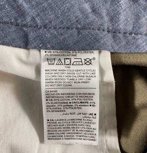 Old Navy Men's Size 38x34 Ultimate Slim Pants Beige Casual Built-In Flex - Picture 12 of 14