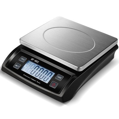 Large Digital Kitchen Scale 66LB 30kg Commercial Food Scale Stainless Bread S...