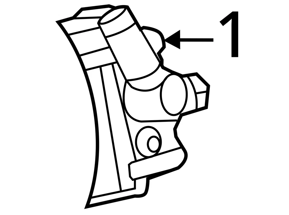 2011-2016 Chrysler Town & Country Power Steering Column Pump Oem B6XVW - Image 4 of 4