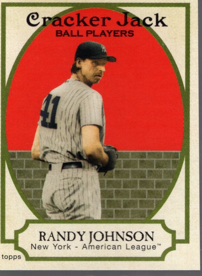 2005 Topps Cracker Jack Mini Stickers #150 Randy Johnson - BB