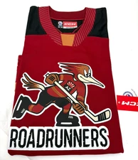Tucson Roadrunners AHL Hockey Jersey CCM 2XL New YR695C1 Red Black