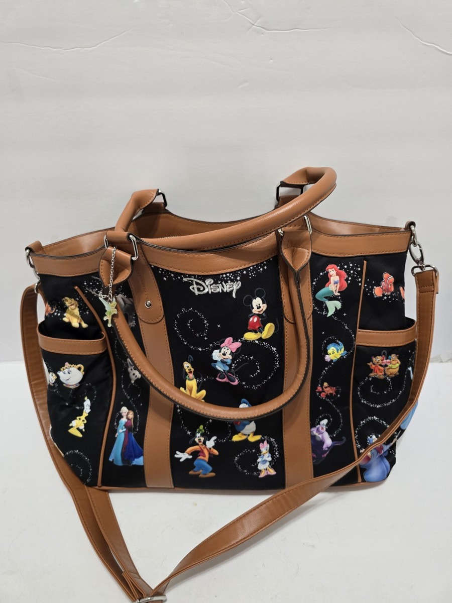 Bradford Exchange Disney “Carry The Magic” Tote Bag Faux Leather