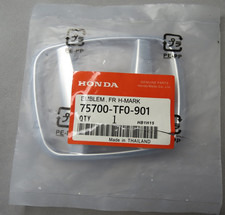 Genuine Oem Honda Front Emblem Grille Badge 75700-tf0-901 New Damaged Package