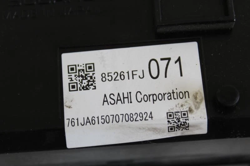 2013 2014 2015 2016 2017 SUBARU XV CROSSTREK CLOCK 85261FJ071 - Image 4 of 4