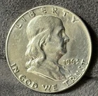 1963 (P) Franklin Half Dollar - Uncirculated 90% Silver