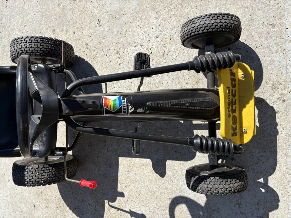 Carro de corrida a pedal alemão original Kettler Kettcar - Imagem 4 de 4