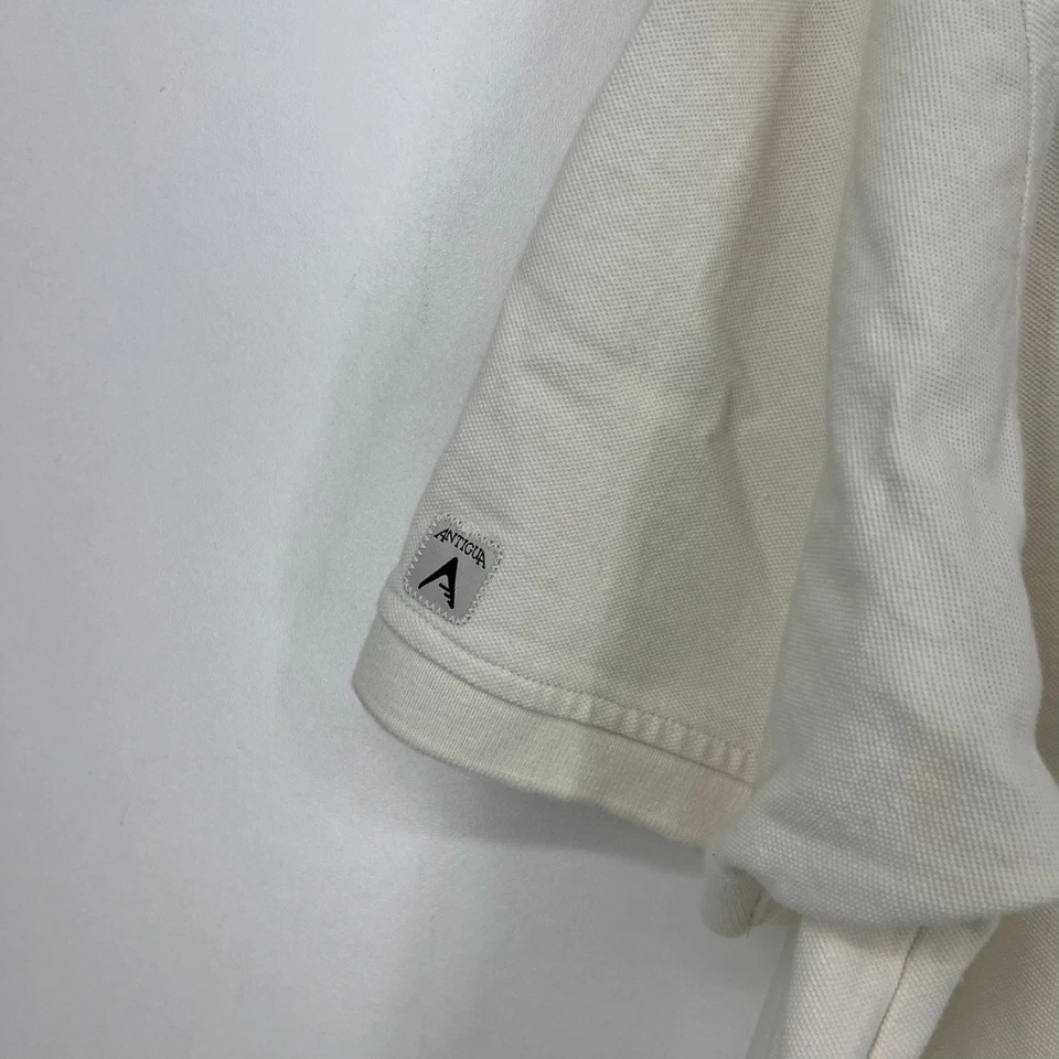 Sacramento Monarchs WNBA Basketball Polo Shirt Men's Size 2XL White Antigua - Image 4 of 4