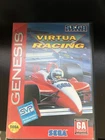 SEGA Virtua Racing (SVP) Sega Genesis w/ Case & Cartridge, Multiplayer NTSC-U/C