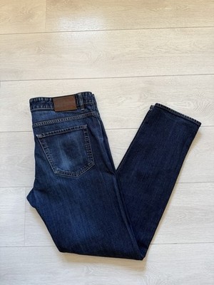 Hugo Boss Black Label Jeans Hose Gr. 36/34 Blau Denim Jeanshose Stretch