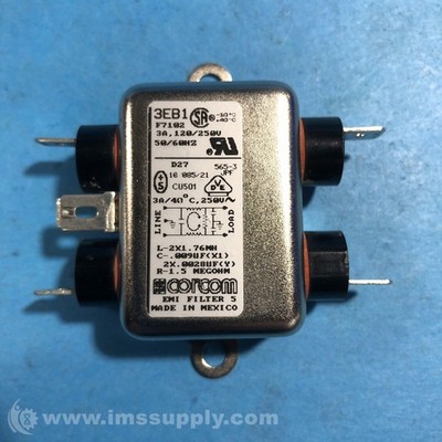 Corcom 3EB1 Single Phase Filter USIP