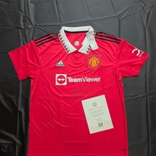 Cristiano Ronaldo 22/23 Man Utd Autographed Jersey with Certificate