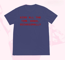 HOT!!! HS "Kiss all the time, disco occasionally" T-shirt All Size