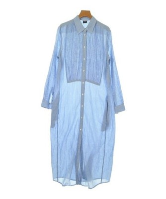 ASPESI Shirt Dresses BluexWhite(Stripe Pattern) 40(Approx. M) 2200687148134