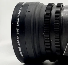 Christie 4.5–7.5:1 Projector Lens 0.95" SXGA+ / 1.0" HD – Used