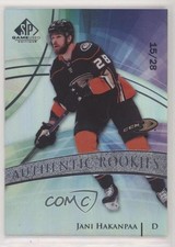 2020-21 Upper Deck SP Game Used Authentic Rookies 15/28 Jani Hakanpaa #166 au7