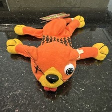 Vintage 1997 Meanies Splat The Road Kill Cat Series 1 Plush Beanie with Tag