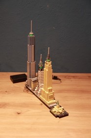 LEGO Architecture 21028 New York City 2016 *** with LED + original packaging