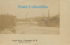 New Hampshire, NH, Claremont, Sugar River RPPC