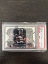 2022 Panini Prizm Bennedict Mathurin Fast Break Variation PSA 10 Card #254