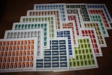 Romania. 1974 3 complete Series stamped in sheet!