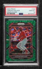2023 Panini Prizm Green Scope Prizm /75 Jordan Walker #130 PSA 10 GEM MT 1ob0