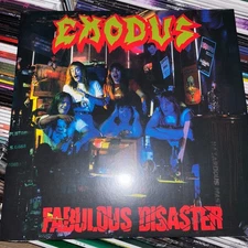 Exodus - Fabulous Disaster 180 GRAM Vinyl LP, NEW & SEALED IMPORT