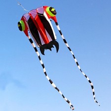 Trilobite Kite Huge Easy Flyer Lightweight Boys Girls 98ft Line Cartoon Flying