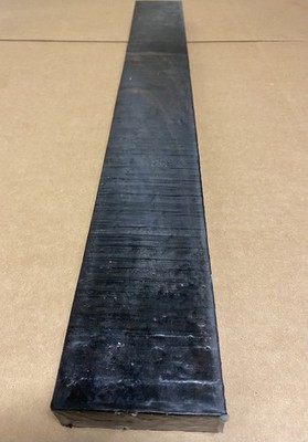 Gaboon Ebony-Exotics Hardwood-24 1/2x3  x 1 (1pc.Original Western Africa#EB20