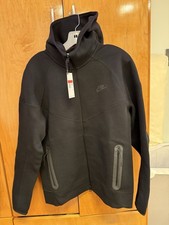 Nike Sportswear Tech Fleece Full Zip Men's Hoodie - Black 2025 - FB7921-010 New