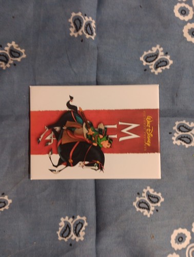 1998 vintage Disney’s Mulan Cinema Release Promotional Mulan on Khan Pin RARE - Picture 2 of 4