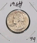 1964-P Philadelphia Mint Silver Washington Quarter Coin 90% Silver
