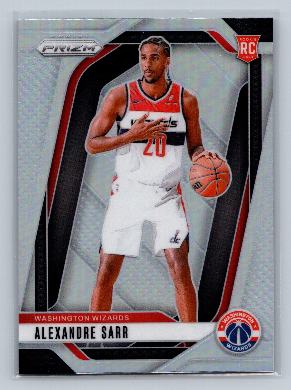 2024-25 Panini Prizm #264 Alexandre Sarr Prizms Silver
