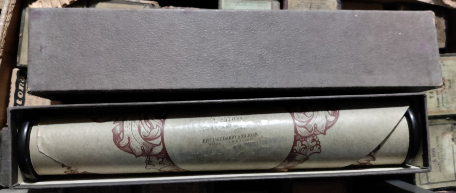 CONSTANTINOPLE Just Like Darby & Joan GILBERT L25703A Player Piano Pianola Roll image 2