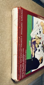 Super Video Arcade Las Vegas Poker & Blackjack Sears Intellivision CIB Box Works