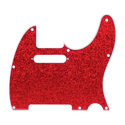 DAndrea Pro TelecasterTele 8-Hole Guitar Pickguard - Red Sparkle DPP-TL-RDS 4190₽