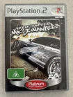 Need for Speed Most Wanted - PS2 - PLAYSTATION 2 - COMPLETE - PAL